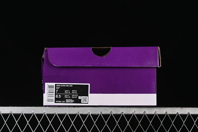 All Categories Nk SB Dunk Series Nk SB Dunk Low Low-top sneakers Nk SB Dunk Low "Light Carbon/Monarch" Maillard style low-top casual sneakers HF3063-002